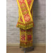 Bishop's Communion set in metallic brocade - Bishop Stole and cuffs in brocade - Bishop set - Small omophorion - Epitrakhilion and cuffs