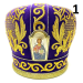 Violet mitra for orthodox bishop