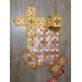 Greek style vestments set in whitered brocade - Orthodox vestments - Priest vestments - Priest vestments set