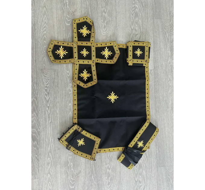 Minimal orthodox vestment for Lent - Priest liturgical clothes - Vestment set