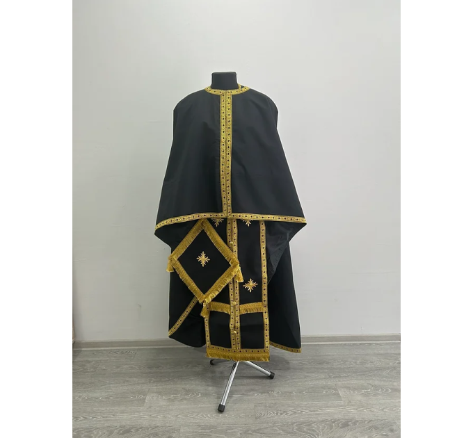 Minimal orthodox vestment for Lent - Priest liturgical clothes - Vestment set