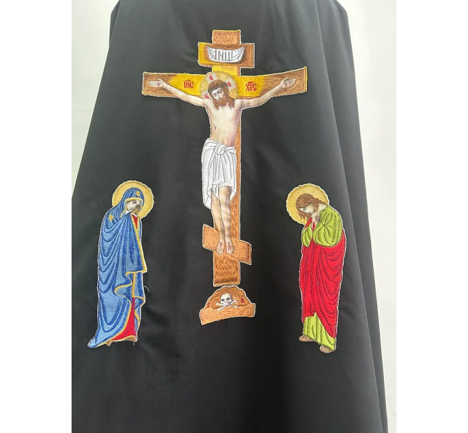 Minimal orthodox vestment for Lent - Priest liturgical clothes - Vestment set