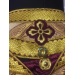 Gold vestment set in Greek brocade with icon - Orthodox priest liturgical cloth