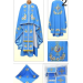Handmade embroidery with beads vestment for priest in Greek style