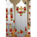Handmade embroidery with beads vestment for priest in Greek style