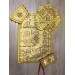 Greek vestment in white gold brocade - Liturgicalpriest clothes - Vestment set