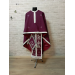 Calvary Embroidered Priest Orthodox Greek style vestment - Burgundy vestment