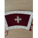 Calvary Embroidered Priest Orthodox Greek style vestment - Burgundy vestment