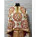 Greek vestment in white/red metallic brocade - Priest robe - Orthodox vestments