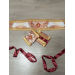 Greek vestment in white/red metallic brocade - Priest robe - Orthodox vestments