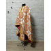 Greek vestment in white/red metallic brocade - Priest robe - Orthodox vestments