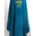 Minimal style embroidered vestment - Greek style vestment in gabardine