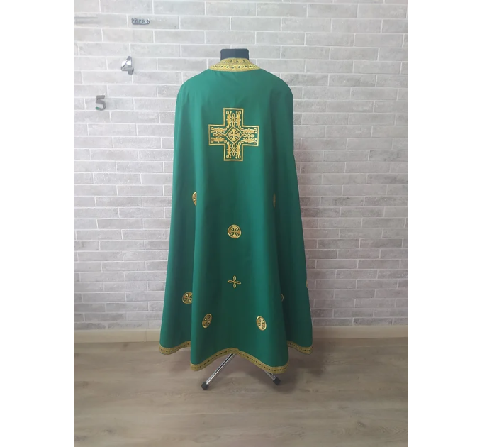 Embroidered Greek style vestment - Savior icon on Epigonation