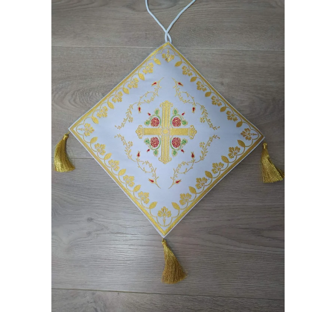 White Greek Liturgical vestment - Priest robe - Orthodox vestments - Priest vest