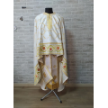 White Greek Liturgical vestment - Priest robe - Orthodox vestments - Priest vest