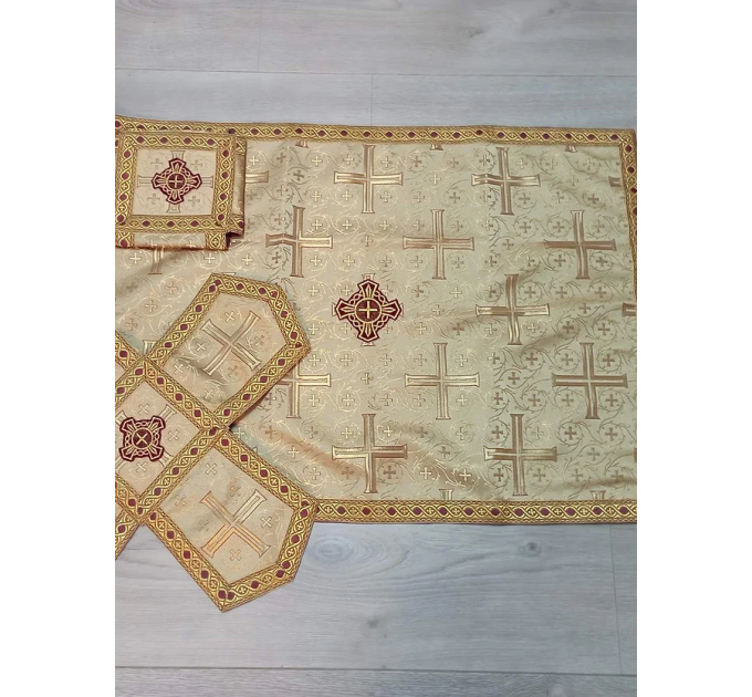 Greek vestment in brocade - Priest liturgical vestment for orthodox priests