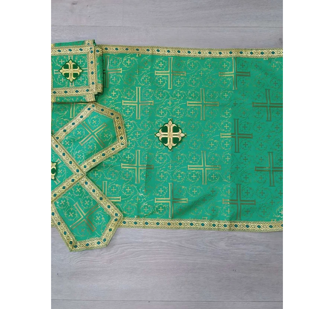 Greek vestment in brocade - Priest liturgical vestment for orthodox priests