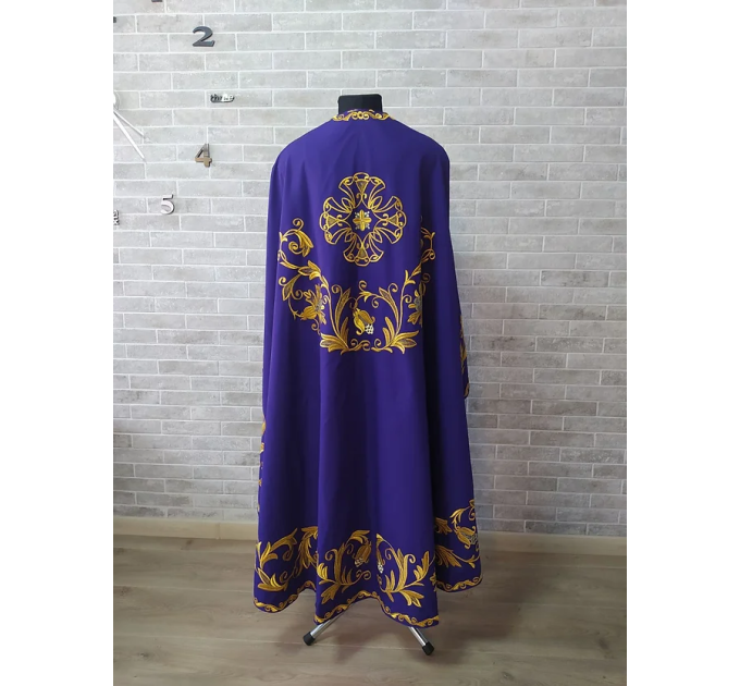 Greek vestment - Orthodox clothes - Priest embroidered liturgy clothes