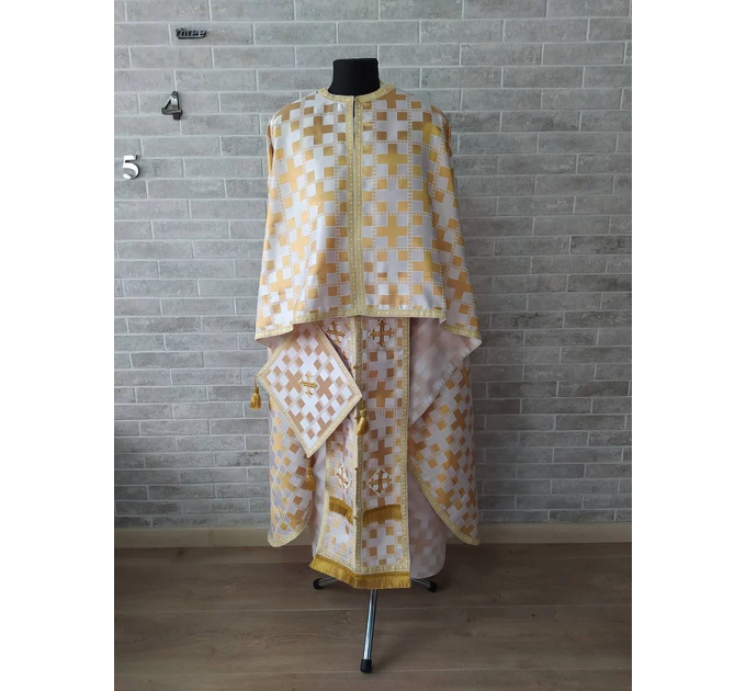 Greek vestment in brocade - Priest vestment - Clothes - Liturgical garments