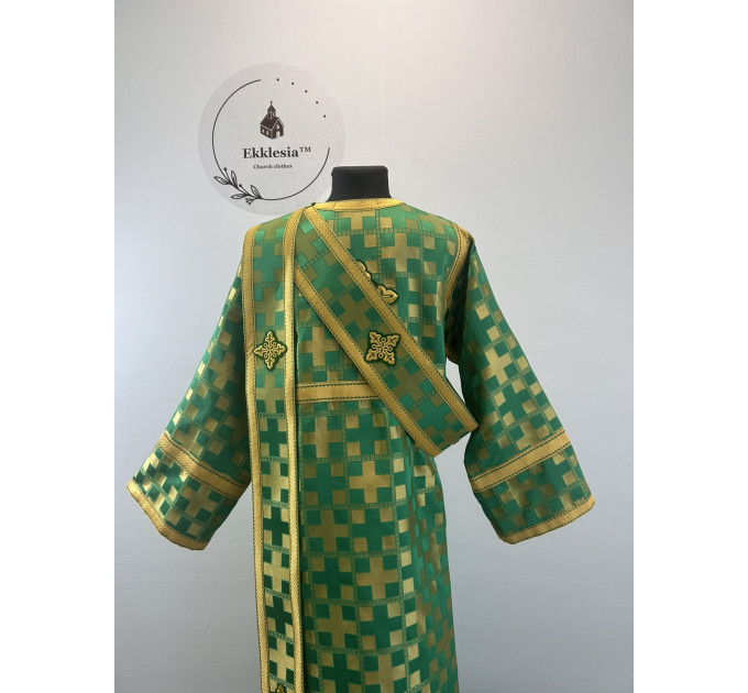 Deacon's vestment set - Protodeacon's alb - Orthodox Vestment - Stichar, orar