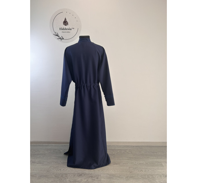 Embroidered Orthodox cassock - Inner cassock - Priest cassock - For seminarian