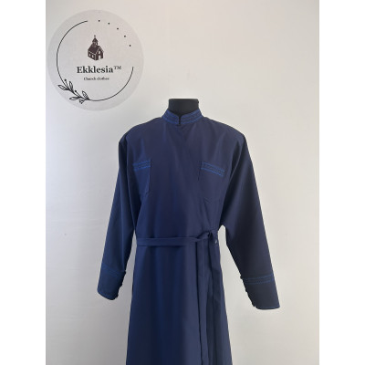 Embroidered Orthodox cassock - Inner cassock - Priest cassock - For seminarian