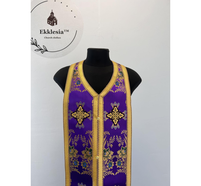 Epitrachil and cuffs - Communion set for priest - Stole and cuffs