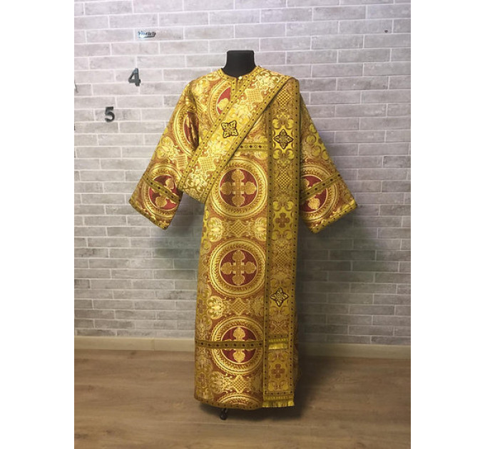 Brocade vestment for protodeacon