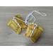 Communion set in Greek brocade - Stole and cuffs- Priest's set with icons