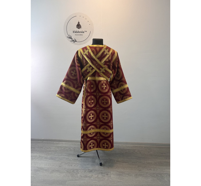 Sticharion for subdeacon - Orthodox stichar - Brocade church sticharion