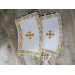 Embroidered protodeacon's Vestment with Άγιος on Greek double orar
