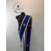 Single or double orar in velvet - Embroidered crosses - Greek or Slavic orarion