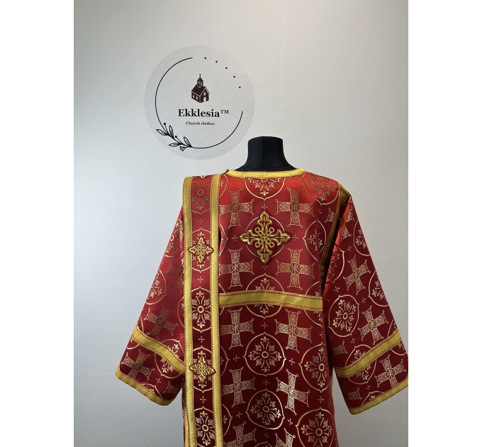 Vestment for deacon - Orthodox sticharion, orar, and cuffs - Liturgical vestment