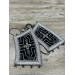 Church vestment set for Lent - Orthodox sticharion, double orar, and cuffs set