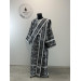 Church vestment set for Lent - Orthodox sticharion, double orar, and cuffs set