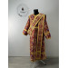 Protodeacon's vestment in metallic brocade - Stichar, double orar, cuffs set