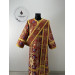 Protodeacon's vestment in metallic brocade - Stichar, double orar, cuffs set