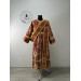 Protodeacon's vestment in metallic brocade - Stichar, double orar, cuffs set