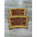 Protodeacon's vestment in metallic brocade - Stichar, double orar, cuffs set