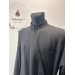 Basic Greek-style cassock for priest - Orthodox cassock in crepe-suit fabric
