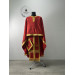 Greek vestment with minimalist embroidery on moiré - Priest vestment - Clothes for priests - Liturgical vestments - Liturgical garments