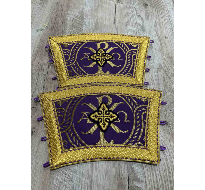 Vestment set for Lent - Liturgical priest's vestment set - Orthodox vestment set