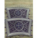 Slavic-style priest vestment - Orthodox Lent vestment - Phelon on violet brocade