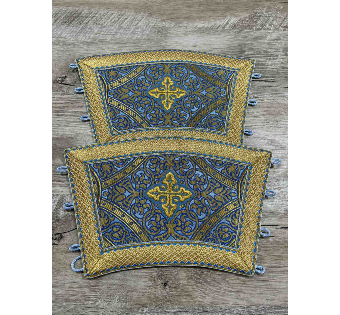 Vestment for priest - Phelon in Greek style with icon - Liturgical orthodox set