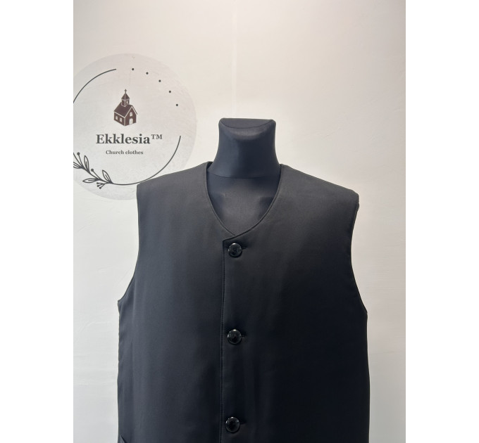 Winter Vest with pockets - Waistcoat - warmed vest for cold season
