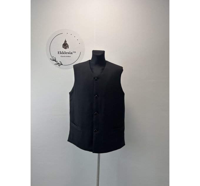 Winter Vest with pockets - Waistcoat - warmed vest for cold season