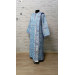 Light blue deacon's sticharion with icon on the back - Orthodox Vestment -Clergy