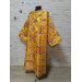 Protodeacon's vestments set in metallic brocade - sticharion orar in metallic