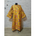 Protodeacon's vestments set in metallic brocade - sticharion orar in metallic