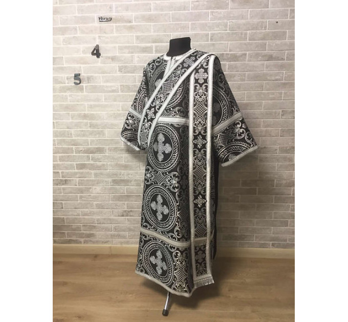 Vestment for protodeacon in violet - Orthodox liturgical decon's clothes